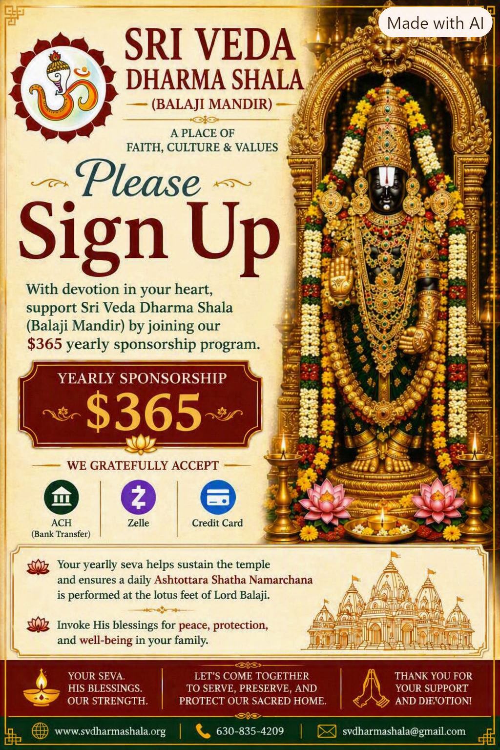 Nitya Archana for a Year