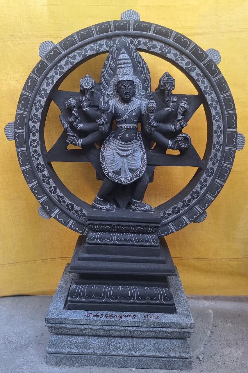 Sri Sudarshana Abhishekam (Every Chitta Nakshatram)